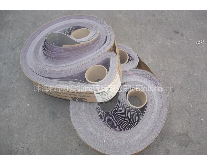 3M 237AA气动工具配套金字塔砂带金属表面具拉丝光泽进口