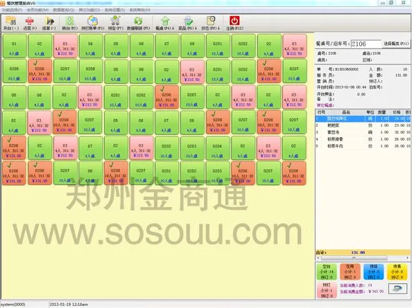金商通餐饮企业管理系统整体解决方案2013版