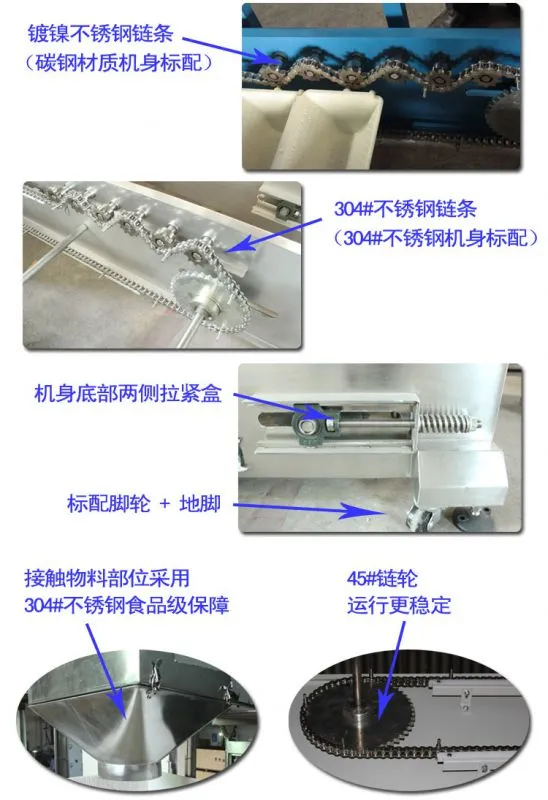 c型斗式提升机细节图