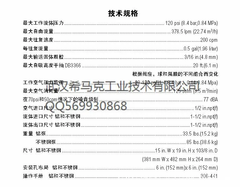 技术参数
