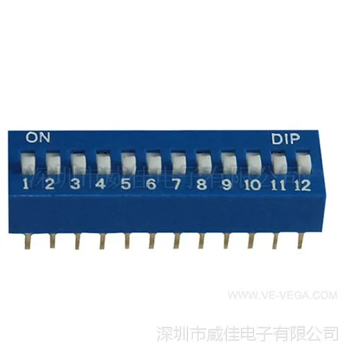 【厂家现货直销,VE拨码开关,DIP开关,12P程序开关,8421编码开关图片】厂家现货直销,VE拨码开关,DIP开关,12P程序开关 ...