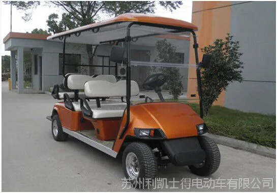 高尔夫球观光车 电动6座观光车 ***款景区楼盘景区接待车