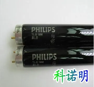 飞利浦黑管,紫光灯TL-D18W 108 BLB紫光灯管黑光