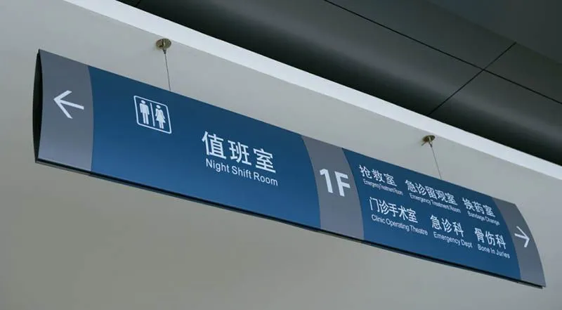 医院led吊牌灯箱