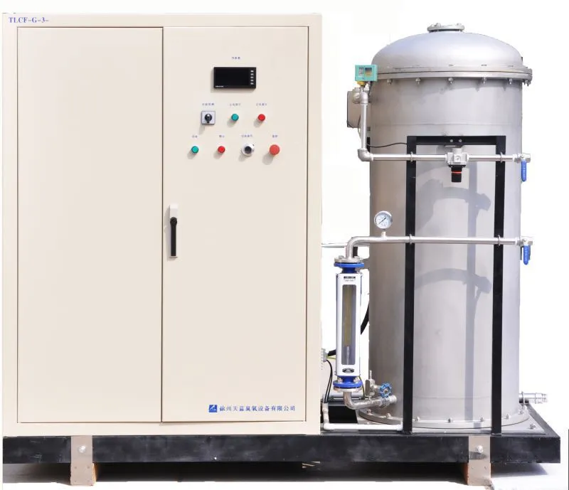 供应TS－280B型水冷式水处理臭氧灭菌机，PLC自动化控制