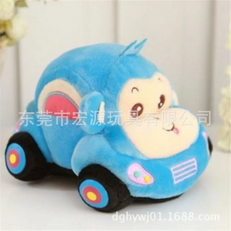 卡通毛绒汽车