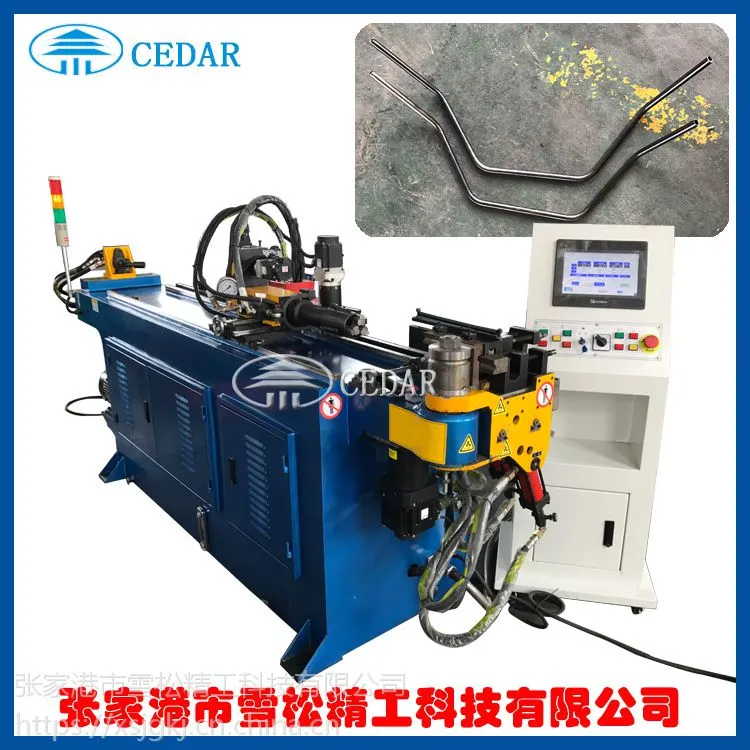 雪松精工厂家直销DW-18CNC全自动弯管机液压折弯机张家港机械