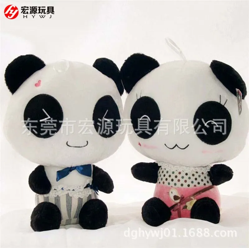可爱熊猫公仔