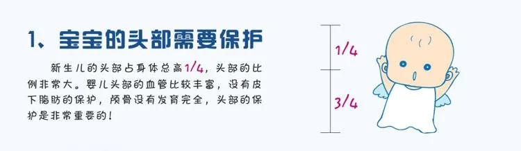 新生儿宝宝头部需要保护