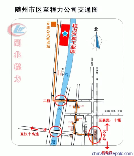 程力市区各高速路口线路图 程力市区各高速路口线路图