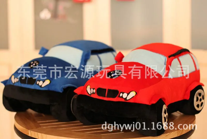 卡通毛绒汽车