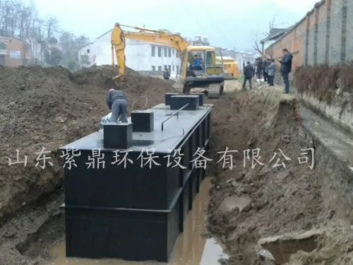 地埋式一体化污水处理设备5