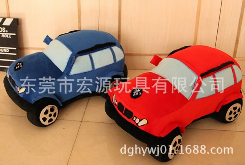 卡通毛绒汽车