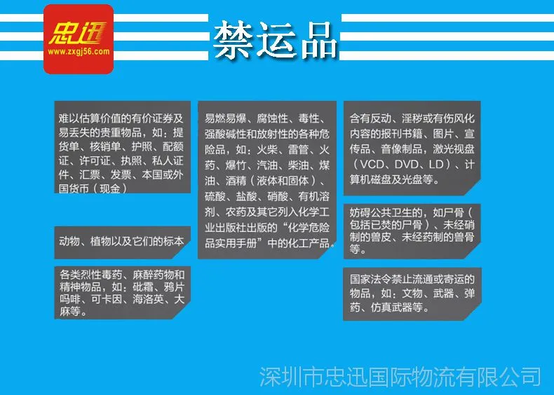 禁运品