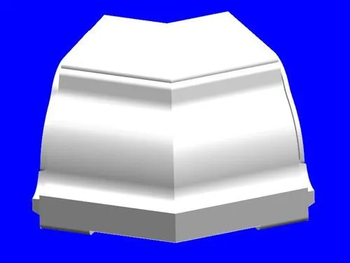 铝合金135度阳角1