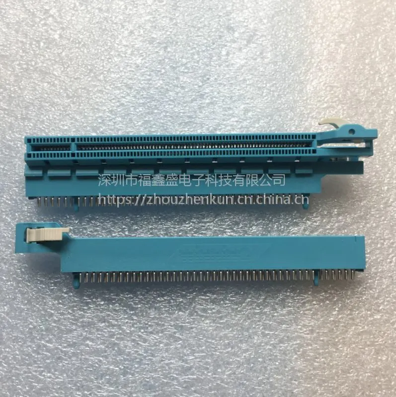 直销PCI-e164PIN夹板式插槽 福鑫盛PCI-e164PIN夹板式插槽连接器
