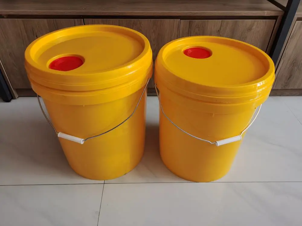 山东20L注塑桶 液体肥料桶 润滑油桶 真石漆塑料桶