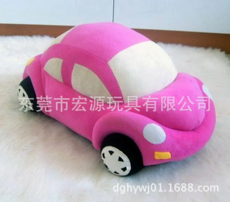 卡通毛绒汽车