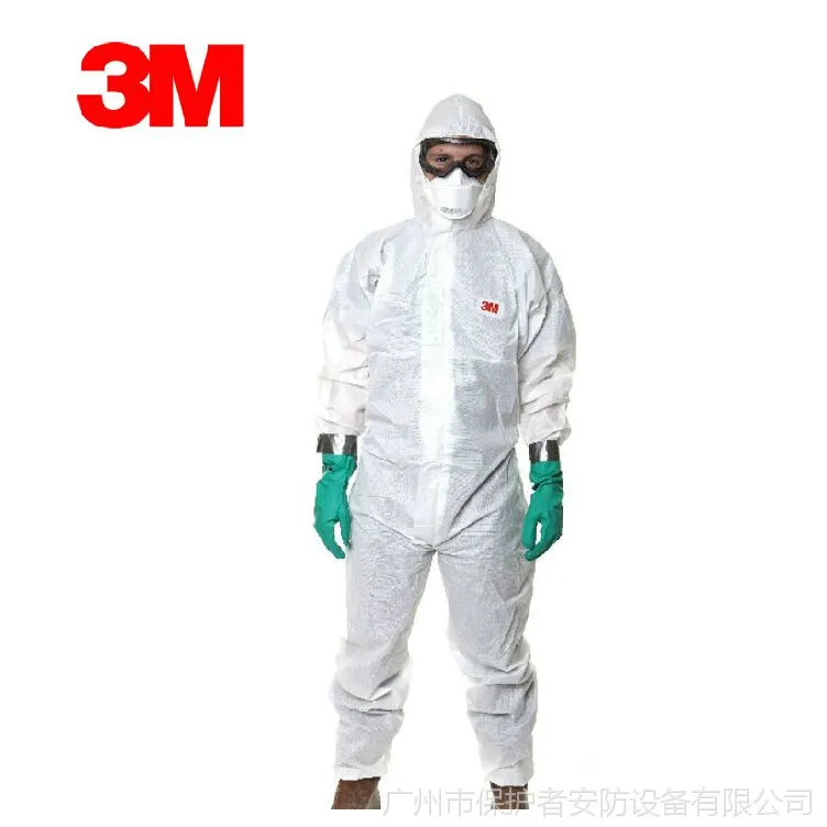 3M 4545防护服 带帽连体防护服 防尘防渗透服 广州供应