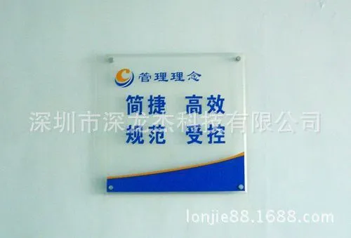 亚克力标牌