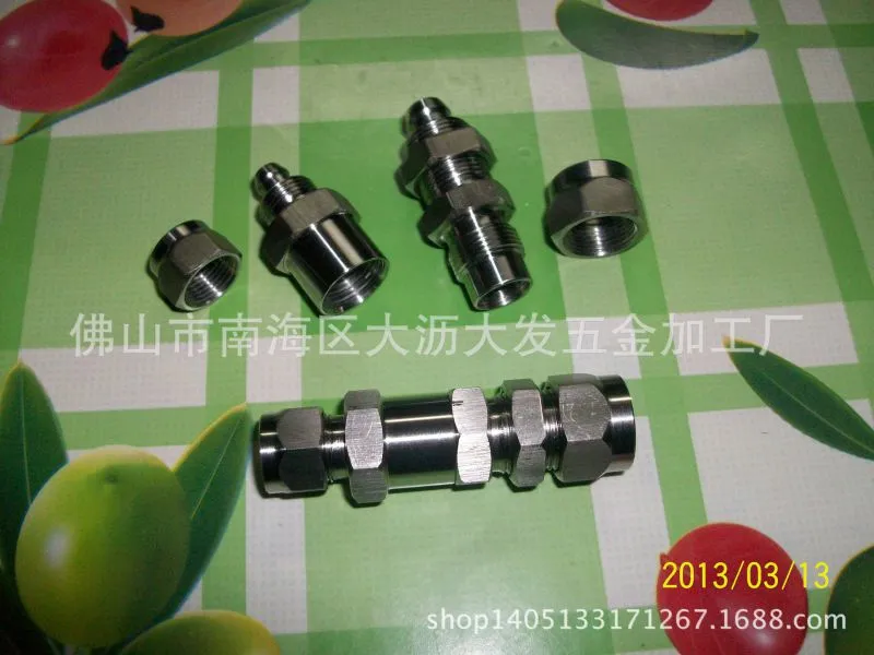 不锈钢接头加工订做