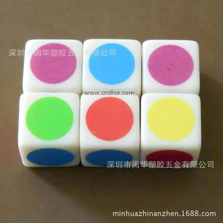 印刷,图案印刷丝印骰子,色子,骰仔,色仔