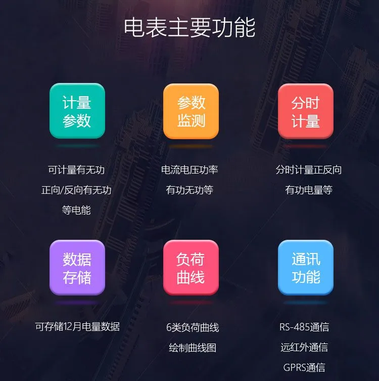 深圳科陆DTZY719-G三相四线费控智能电表