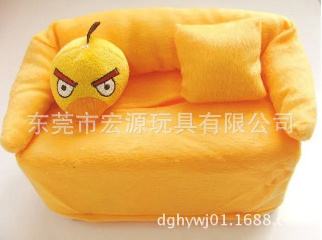 毛绒纸巾盒 家居纸巾套