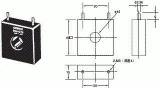 E5CN-H 外形尺寸 12