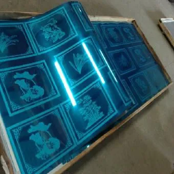 宝石蓝蚀刻不锈钢 宝石蓝蚀刻不锈钢
