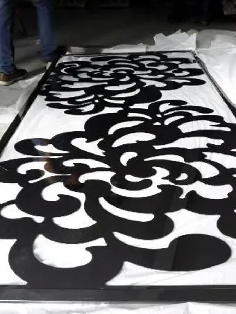 黑金不锈钢花格 黑金不锈钢花格