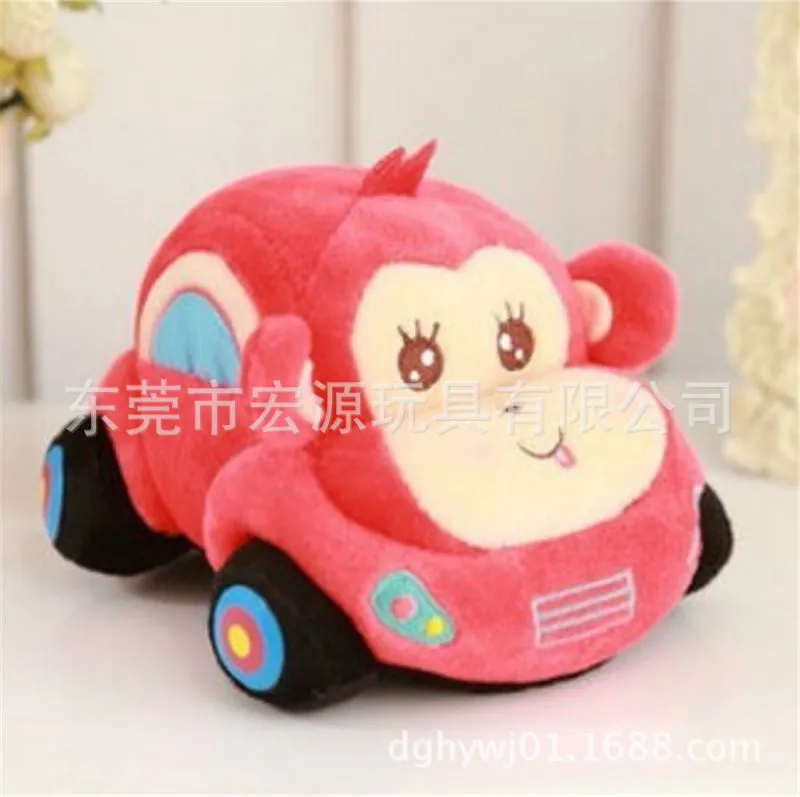 卡通毛绒汽车