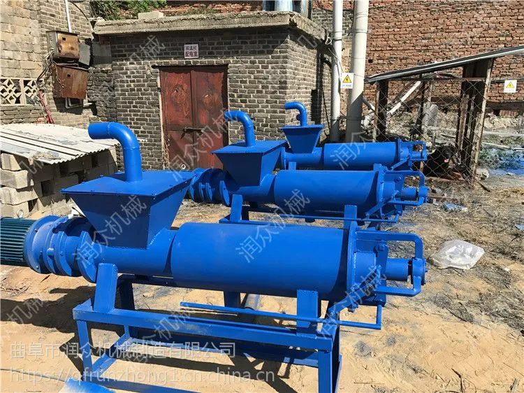 加工生产污水处理设备 鸡粪挤压是脱水机 固液离心甩干机
