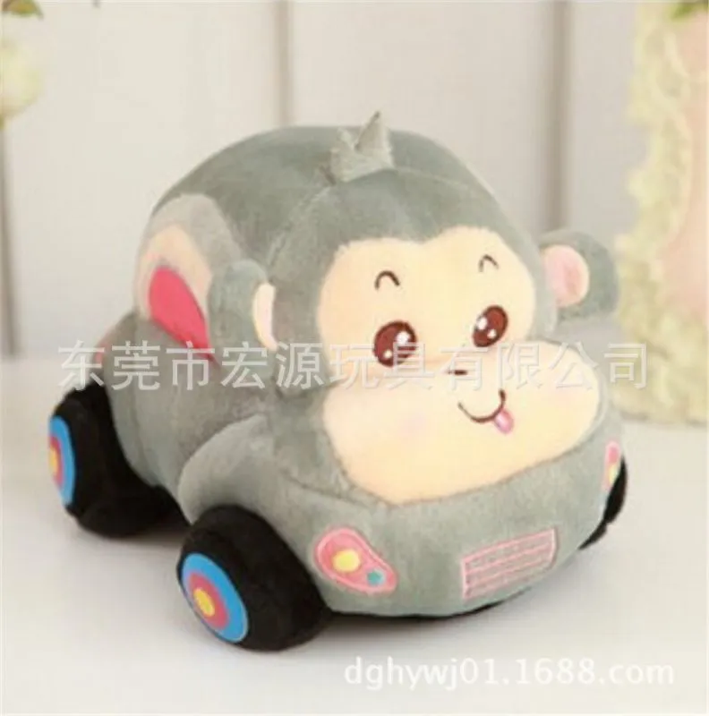 卡通毛绒汽车