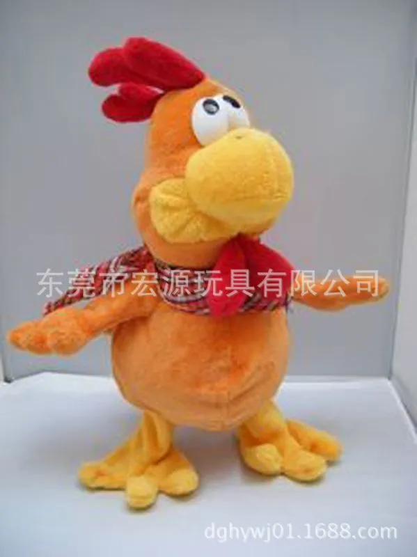 毛绒鸡