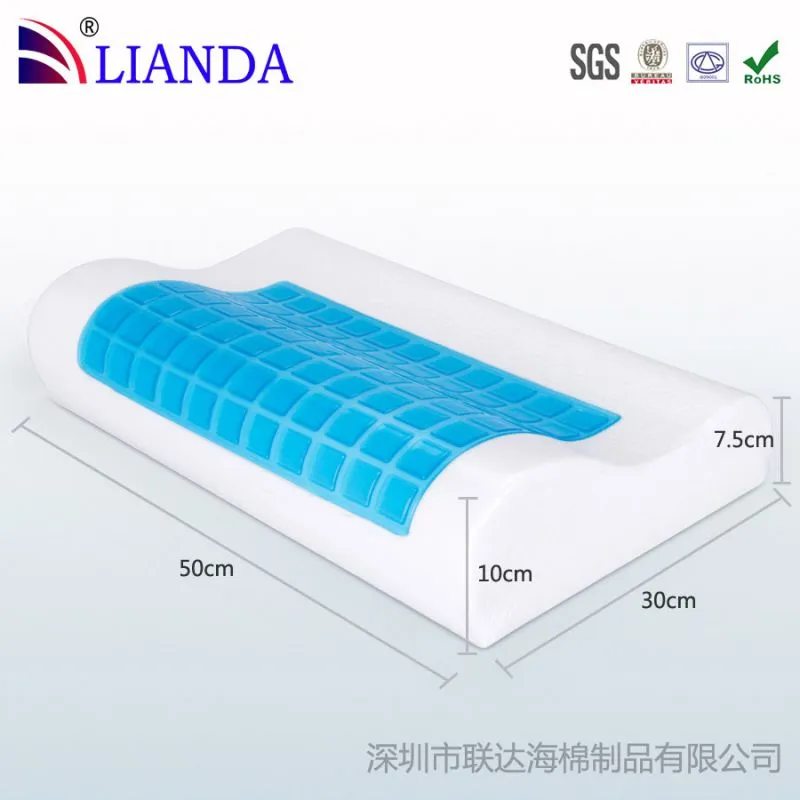 标准B型凝胶清凉枕尺寸