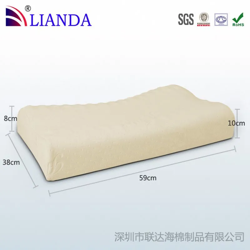 月牙形按摩枕尺寸标示