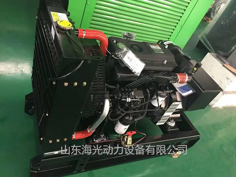 现货潍柴静音箱发电机小功率WP2.3D25E200柴油机12v电启动/机械调速