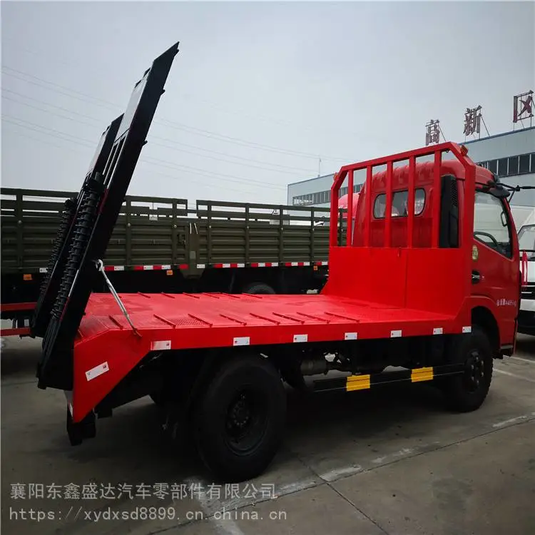 平板运输车 勾机板半挂车 平板运输车厂家