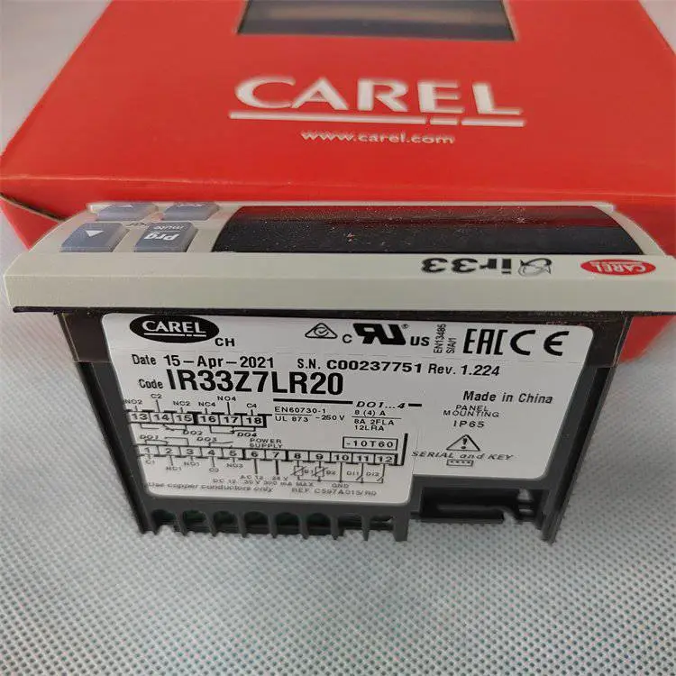 卡乐控制器IR33W7LR20制冷温控器IR33Z7LR20 数字显示欢迎选购