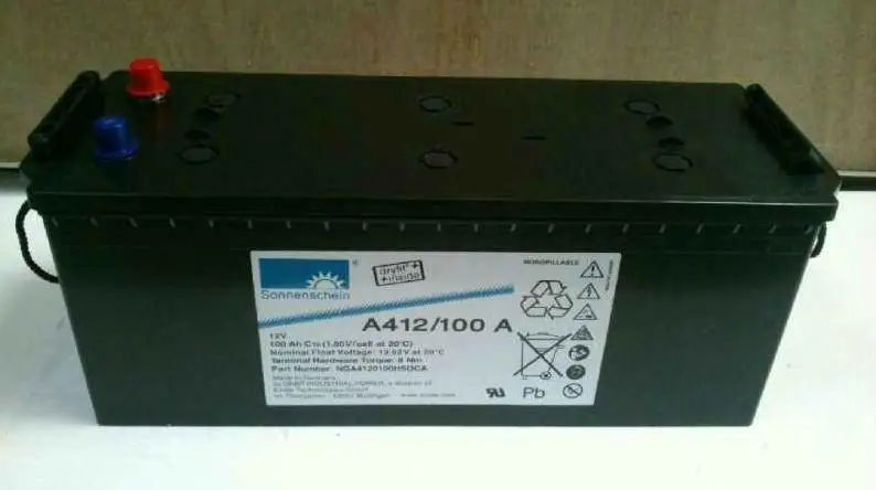 德国阳光蓄电池A412/100A进口胶体蓄电池大容量蓄电池