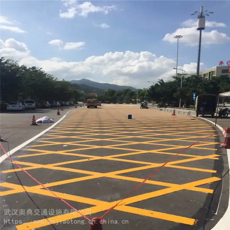随州仓储物流园油漆划线 施工