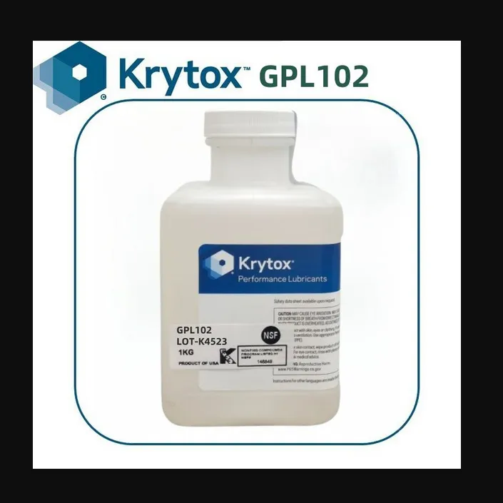 科慕Krytox GPL101全氟聚醚润滑油替代品齿轮箱润滑导轨润滑等