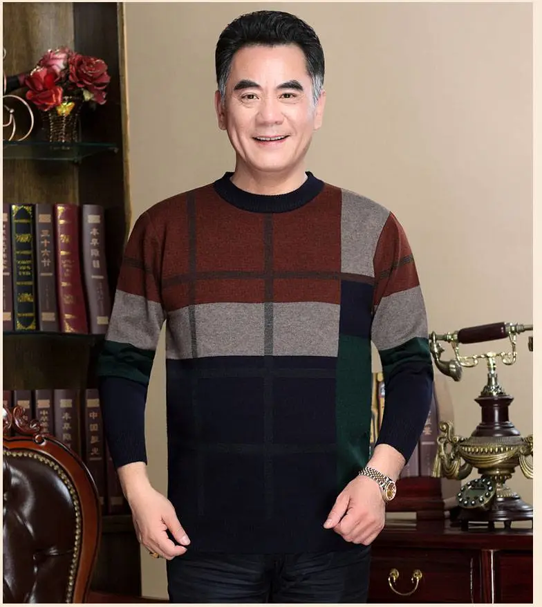 老人衣服批发厂家直批毛衣中老年肥佬男胖子摆地摊卖衣服卖多贵