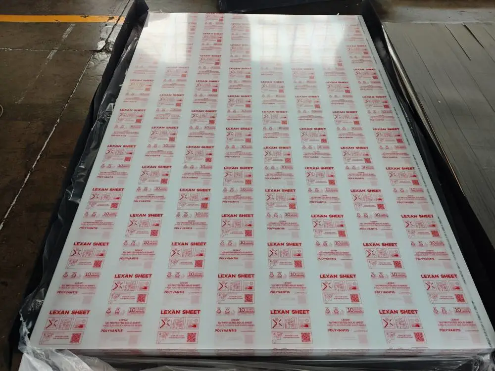 POLYVANTIS LEXAN EXELLD™D双面UV涂层抗紫外线透明PC板 原SABIC 原GE