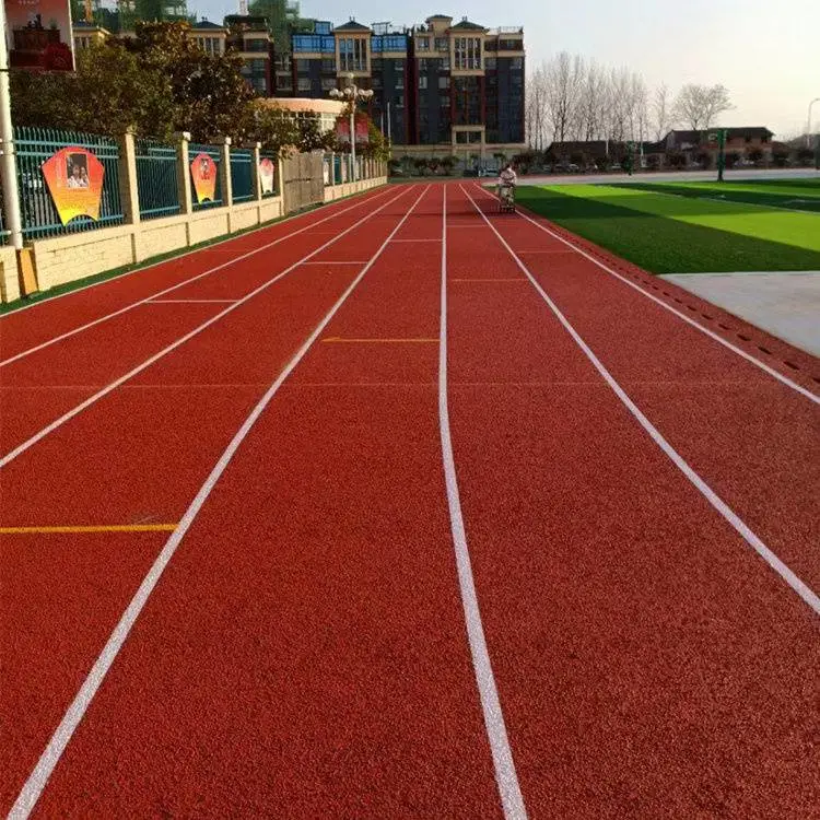重庆自结纹塑胶跑道塑胶跑道划线施工工艺