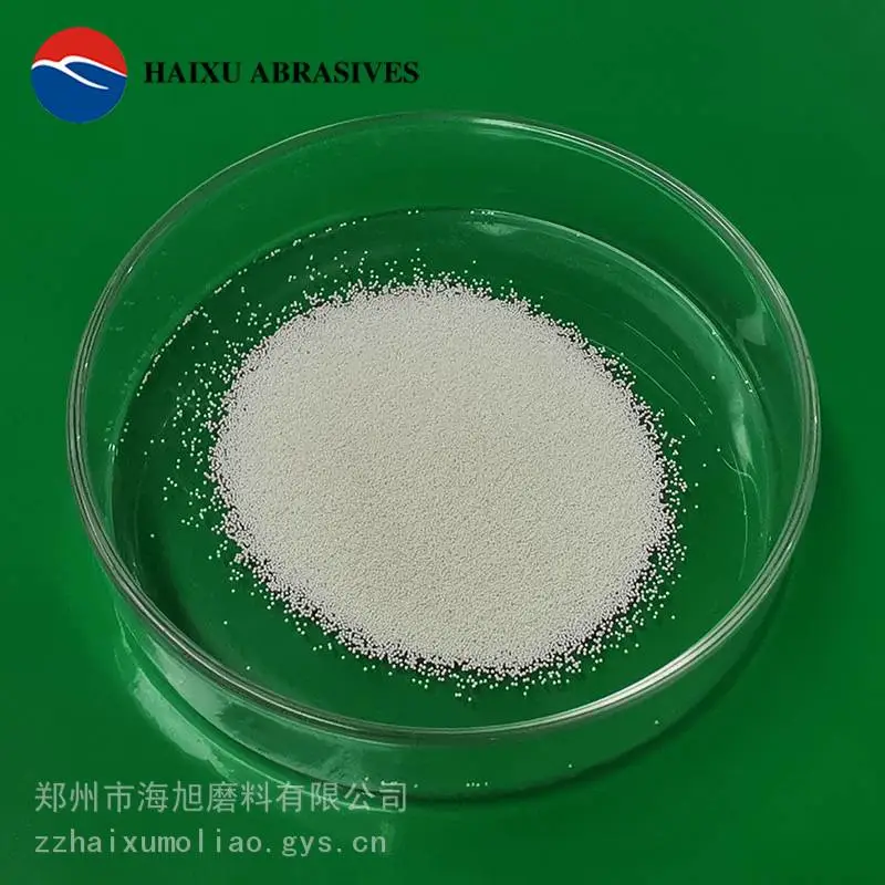航空塑性用陶瓷丸料AZB300陶瓷砂符合AMS2430/7标准
