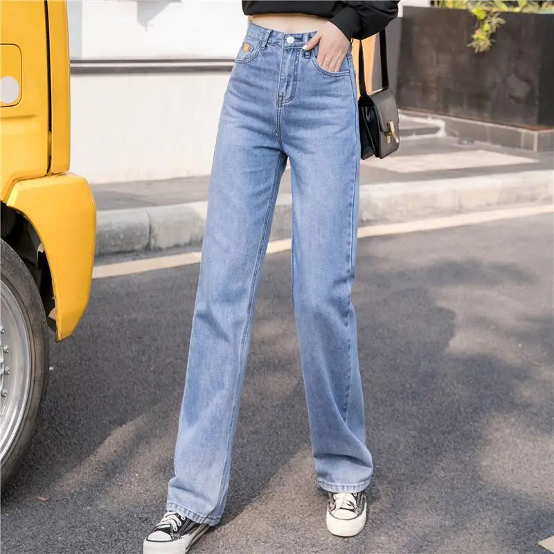 服装批发市场网上进货渠道淘宝网直播牛仔裤批发阔腿牛仔裤女2020春季成都地摊服装在哪里