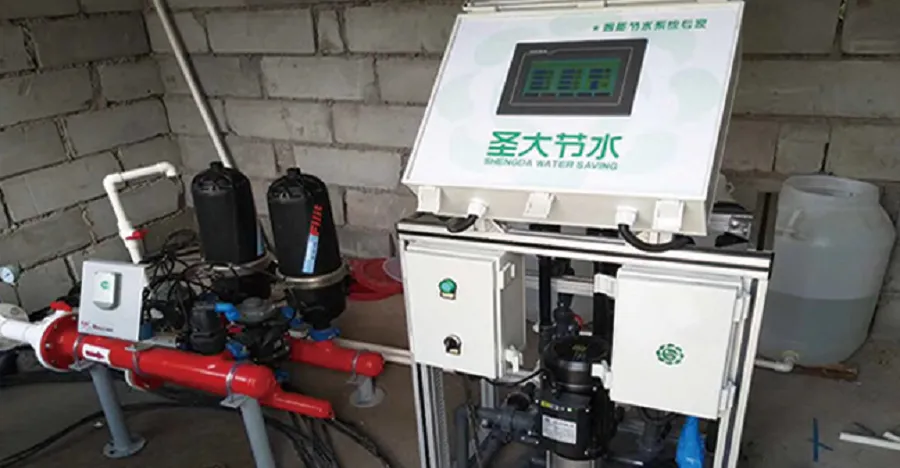 供应沧州水肥一体机设备节水灌溉主路连接