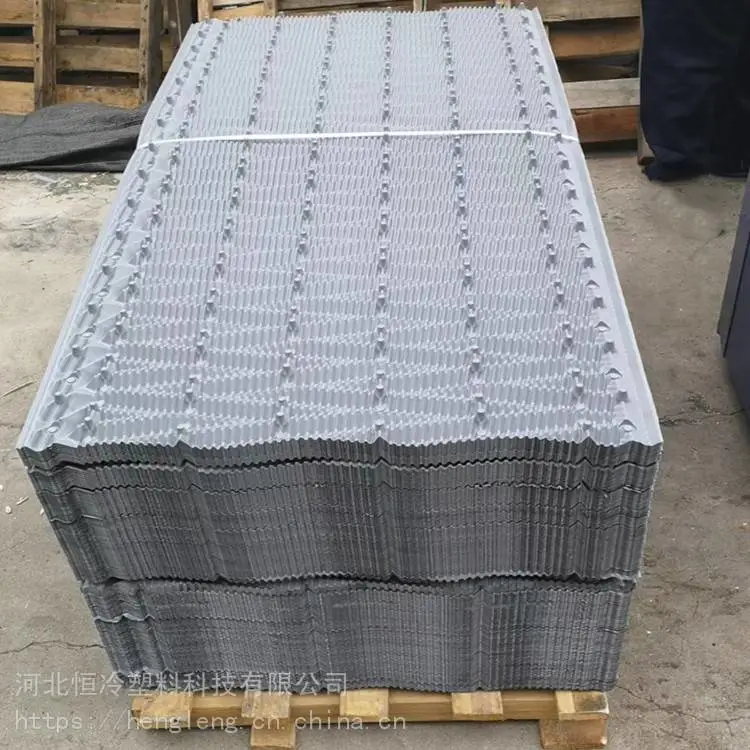 PVC空研冷却塔填料材质厚度_中空研填料_河北恒冷